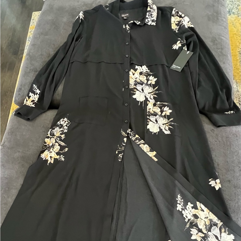 Free Press Floral Coverup
